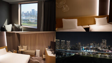 【ホテルJALシティ東京 豊洲】：夜景が綺麗なスーペリアツインに宿泊＜宿泊記ブログ＞