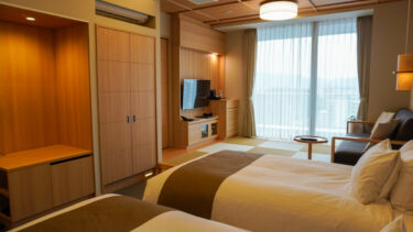 【道後温泉 ホテル古湧園 遥】バルコニー付き客室で松山の景色を楽しむ＜宿泊記ブログ＞