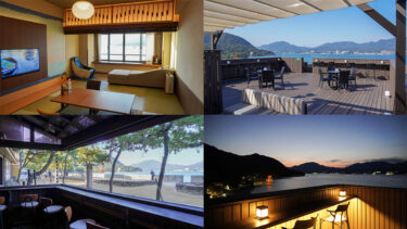 【宮島 錦水館】厳島神社の大鳥居も見える！絶景オーシャンビューの宿＜宿泊記ブログ＞