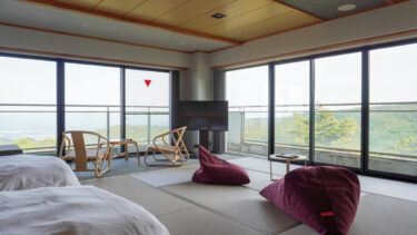 高湯温泉【花月ハイランドホテル】絶景の客室×100％源泉かけ流し硫黄泉＜宿泊記ブログ＞
