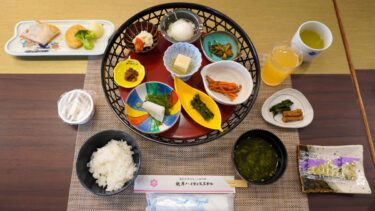 高湯温泉【花月ハイランドホテル】福島の味を楽しめる夕食・朝食＜宿泊記ブログ＞